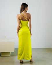Yara Dress in Lemon