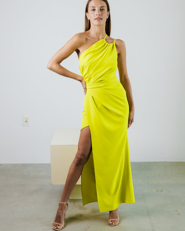 Yara Dress in Lemon